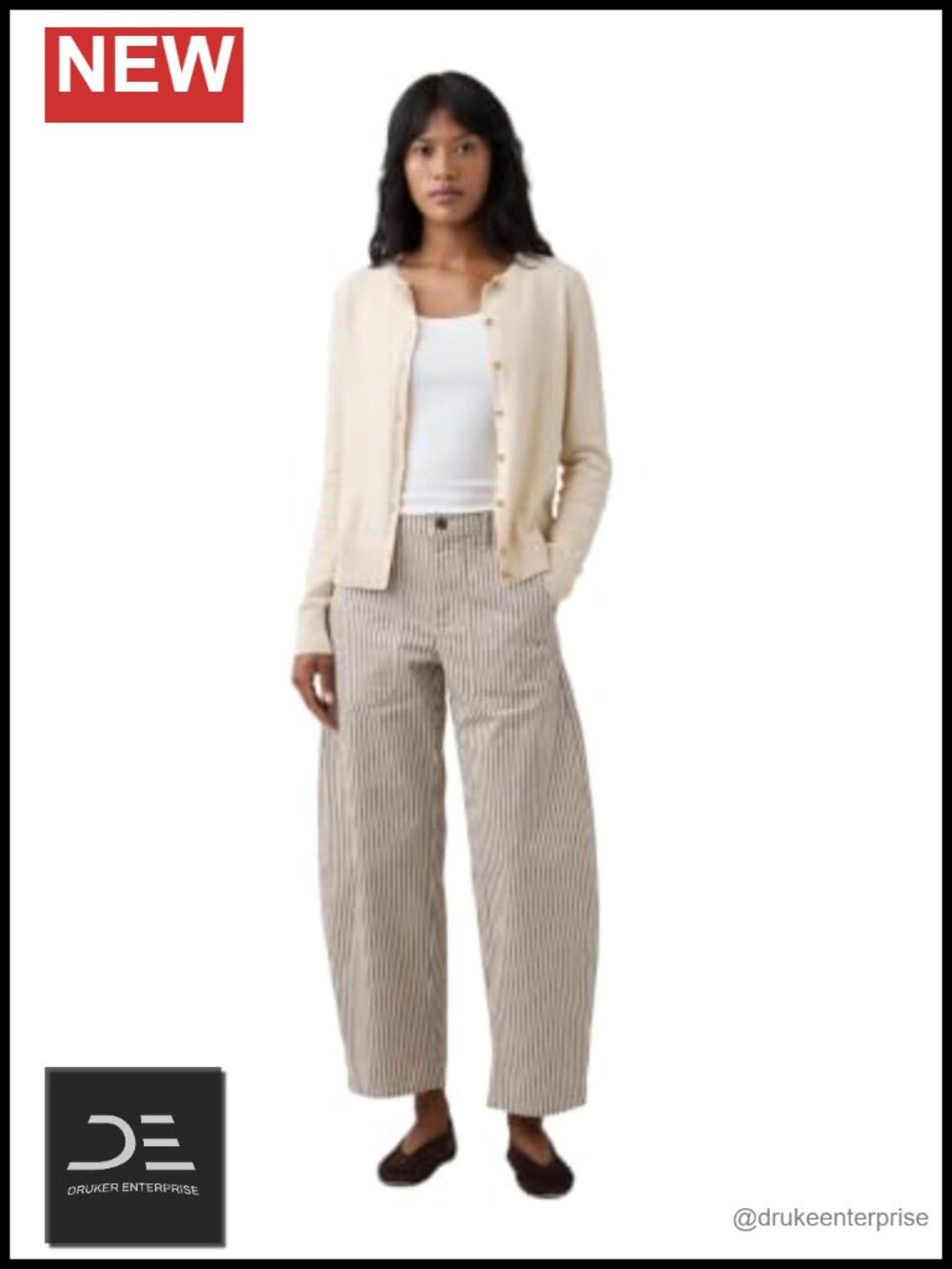 Gap Women's Mid Rise Woven Barrel Pant